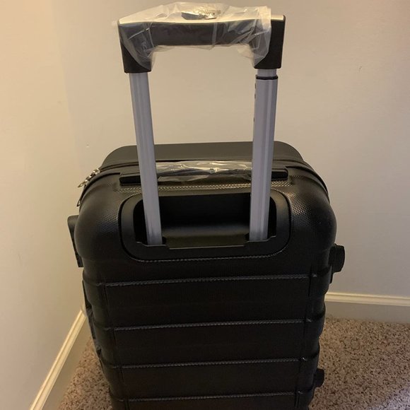 Hardside Spinner Luggage 20-Inch, Carry On Wheels Expandable Suitcase Travel Bag - Picture 2 of 5